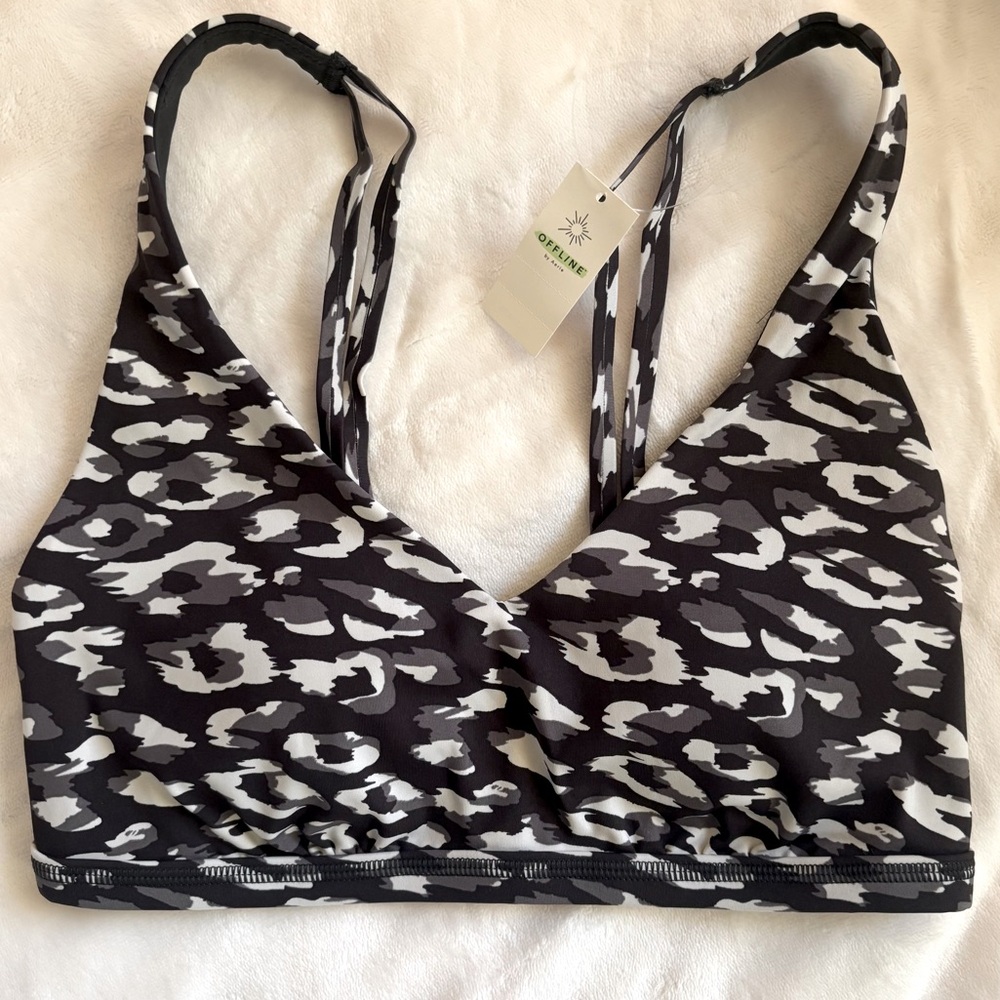 NWT Offline By Aerie Goals Plunge‎ Sports Bra